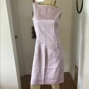 Valentino Lilac Asymmetrical Dress